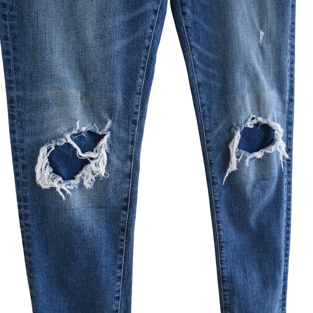 AMERICAN EAGLE Men's Next Level AirFlex Slim Straight Jeans Size 32x34 Distress - Picture 3 of 10